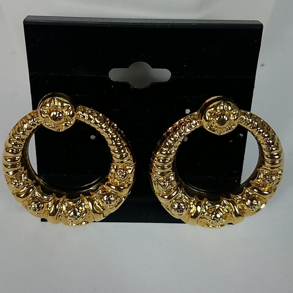 Fashion Jewelry, Gold plated piercd earrings - Picture 4 of 4